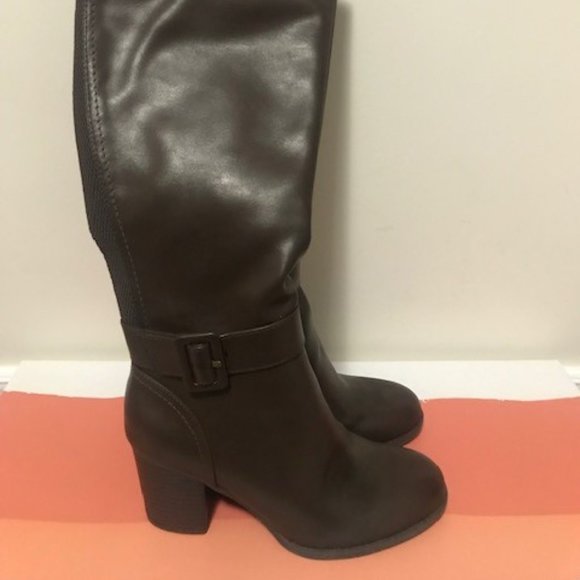 Naturalizer Tall Boot - Coffee Colour - Picture 7 of 7